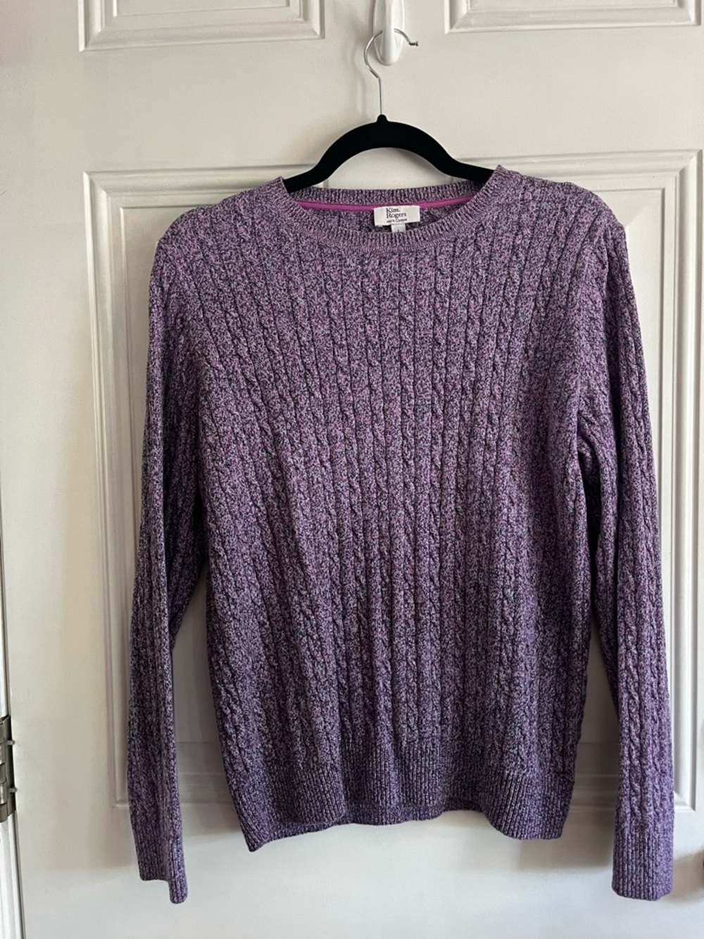 Kim Rogers Crewneck Sweater - Purple